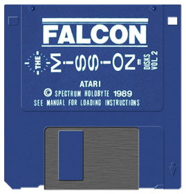 Falcon Mission Disk II: Operation: Firefight - Fanart - Disc Image