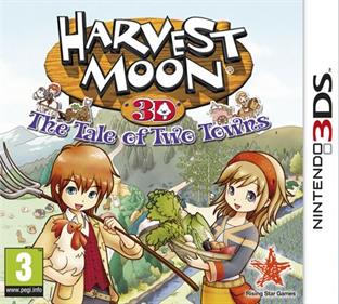 Harvest Moon 3D: The Tale of Two Towns - Box - Front Image