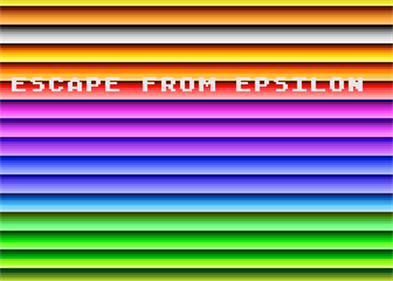 Escape from Epsilon - Screenshot - Game Title Image