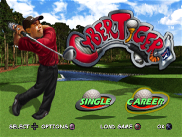 CyberTiger - Screenshot - Game Title Image