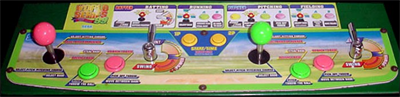 Dynamite Baseball '99 - Arcade - Control Panel Image