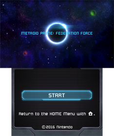 Metroid Prime: Federation Force - Screenshot - Game Title Image