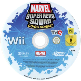 Marvel Super Hero Squad: Comic Combat - Disc Image