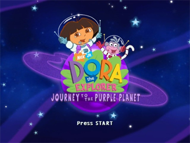 Dora the Explorer: Journey to the Purple Planet - Screenshot - Game Title Image