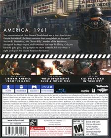 Wolfenstein II: The New Colossus - Box - Back Image