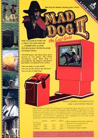 Mad Dog II: The Lost Gold - Advertisement Flyer - Front Image