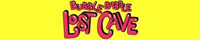 Bubble Bobble: Lost Cave - Arcade - Marquee Image