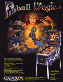 Pinball Magic - Advertisement Flyer - Front Image