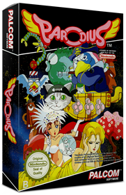 Parodius - Box - 3D Image