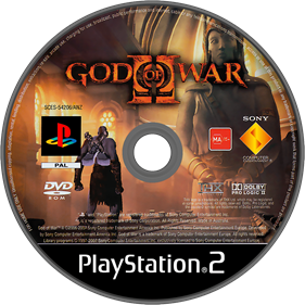 God of War II - Disc Image
