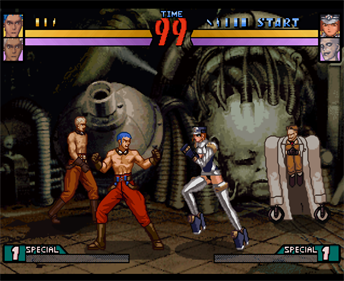 Groove on Fight: Gouketsuji Ichizoku 3 - Screenshot - Gameplay Image