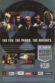 X-Men: Mutant Academy - Advertisement Flyer - Front Image