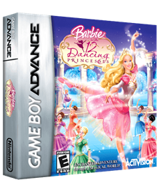 Barbie in the 12 Dancing Princesses - Box - 3D Image
