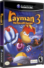 Rayman 3: Hoodlum Havoc - Box - 3D Image