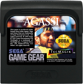 Andre Agassi Tennis - Cart - Front Image