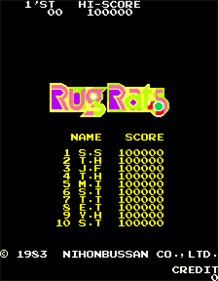 Rug Rats - Screenshot - High Scores Image