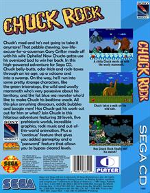 Chuck Rock - Fanart - Box - Back Image