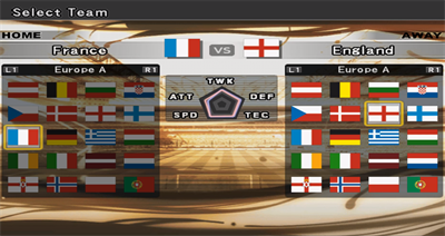 Pro Evolution Soccer 6 - Screenshot - Game Select Image