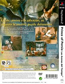 Prince of Persia: The Sands of Time - Box - Back Image