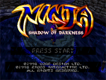 Ninja: Shadow of Darkness - Screenshot - Game Title