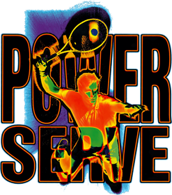 Power Serve 3D Tennis - Clear Logo Image