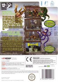 Rampage: Total Destruction - Box - Back Image