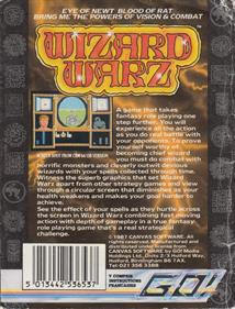 Wizard Warz - Box - Back Image