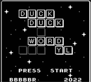 GB-Wordyl - Screenshot - Game Title Image