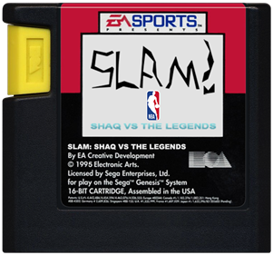 Slam: Shaq vs. the Legends - Fanart - Cart - Front