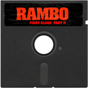 Rambo: First Blood Part II - Fanart - Disc Image