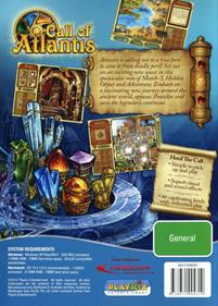 Call of Atlantis - Box - Back Image