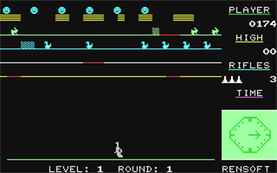 Shooting Gallery (Rensoft Software) - Screenshot - Gameplay Image