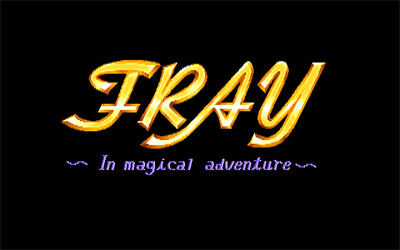 Fray in Magical Adventure - Screenshot - Game Title Image