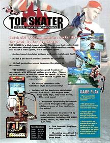 Top Skater - Advertisement Flyer - Back Image