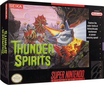Thunder Spirits - Box - 3D Image
