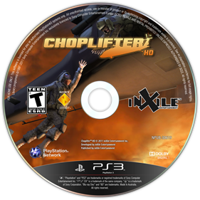 Choplifter HD - Fanart - Disc Image