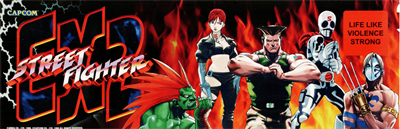 Street Fighter EX2 - Arcade - Marquee Image
