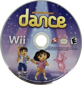 Nickelodeon Dance - Disc Image