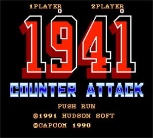 1941: Counter Attack - Screenshot - Game Title Image