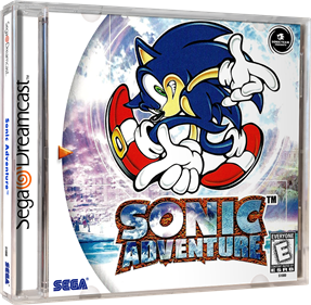 Sonic Adventure - Box - 3D Image