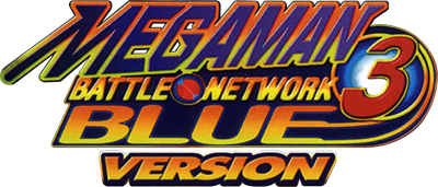 Mega Man Battle Network 3: Blue Version - Clear Logo Image