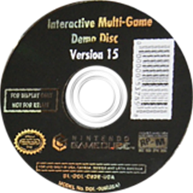 Interactive Multi-Game Demo Disc: Version 15 - Disc Image