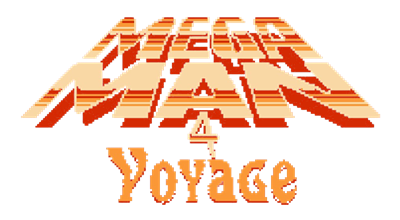 Mega Man 4: Voyage - Clear Logo Image