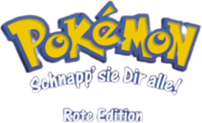 Pokémon Red Version - Clear Logo Image