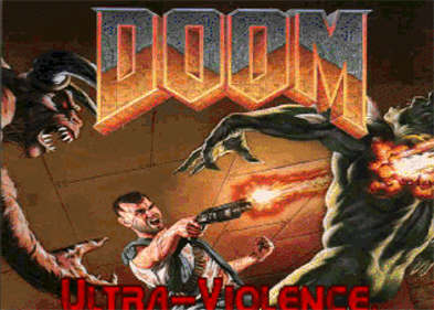 Doom Ultra Violence - Screenshot - Game Title Image