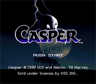 Casper (KSS) - Screenshot - Game Title Image