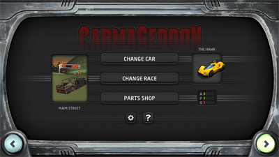 Carmageddon - Screenshot - Game Select Image