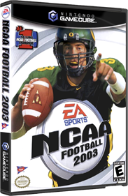 NCAA Football 2003 - Box - 3D Image