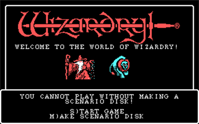 Wizardry: Proving Grounds of the Mad Overlord - Screenshot - Game Title Image