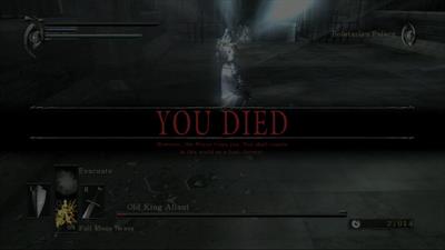 Demon's Souls - Screenshot - Game Over Image